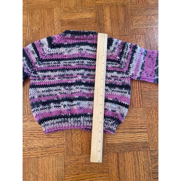 Handmade kids cardigan fits size 2 toddler - Picture 6 of 6